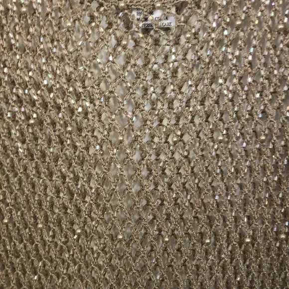 Sparkling GANTOS Vintage Beaded Vest Top Large - Picture 8 of 10